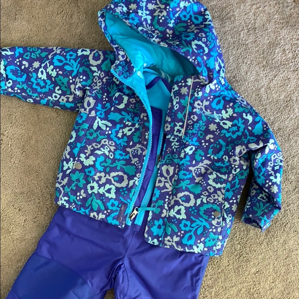 Girls winter coat and snow pants